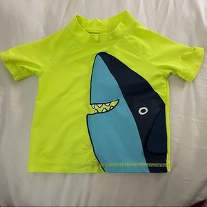 Carter's Swim Top with Matching Trunks